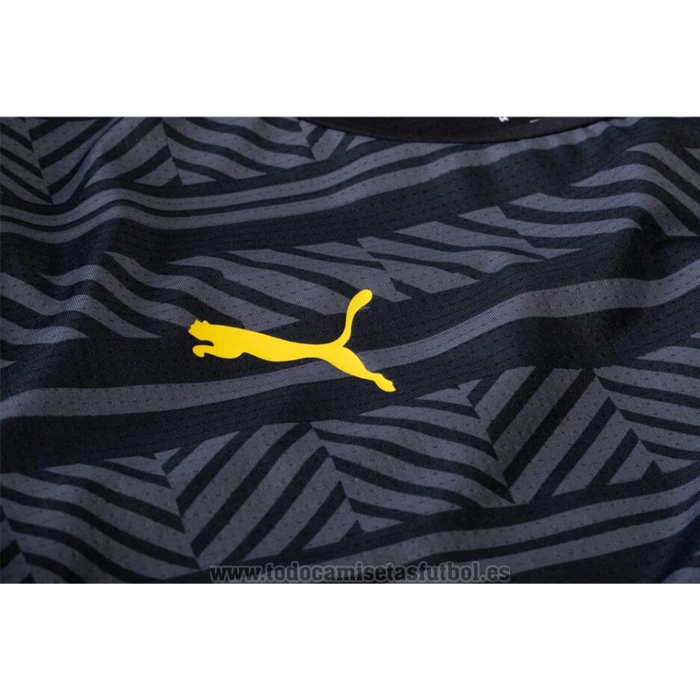 Camiseta Pre Partido del Borussia Dortmund 2022 Negro